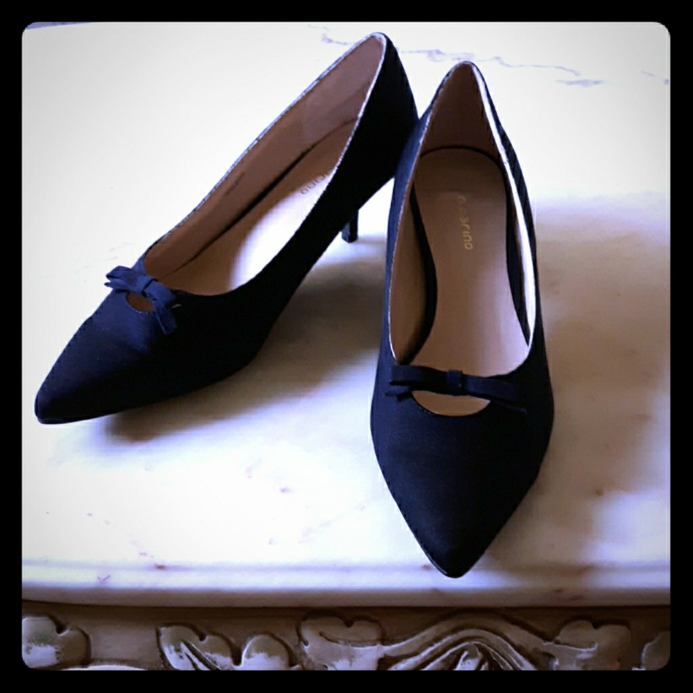 Ann Marino kitten heel dress pumps 9.5M